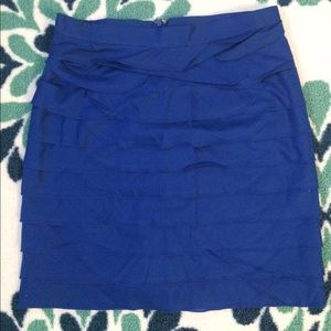 Gianni Bini new cobalt blue Nora skirt size 2